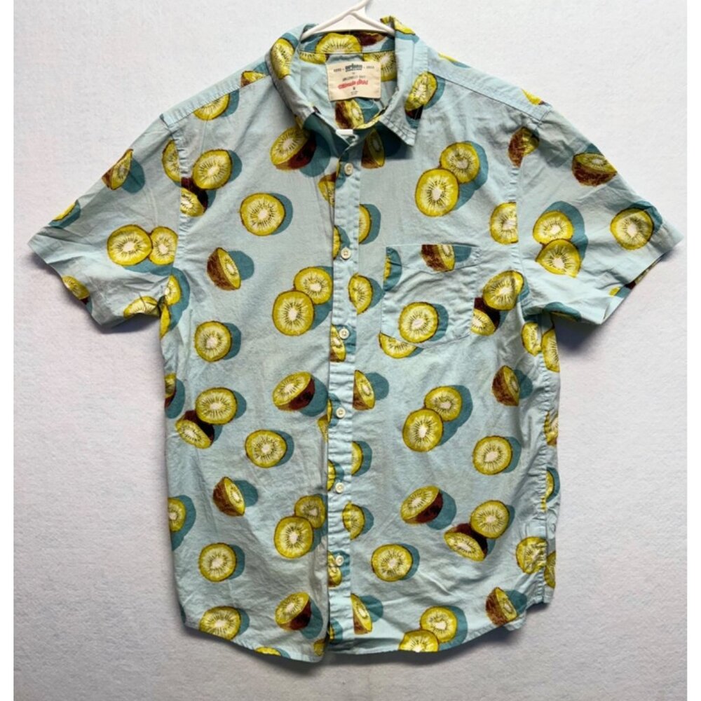 The Awesomely Soft Crazy Comfortable Urban Pipeline Kiwi Button Down Shirt Med